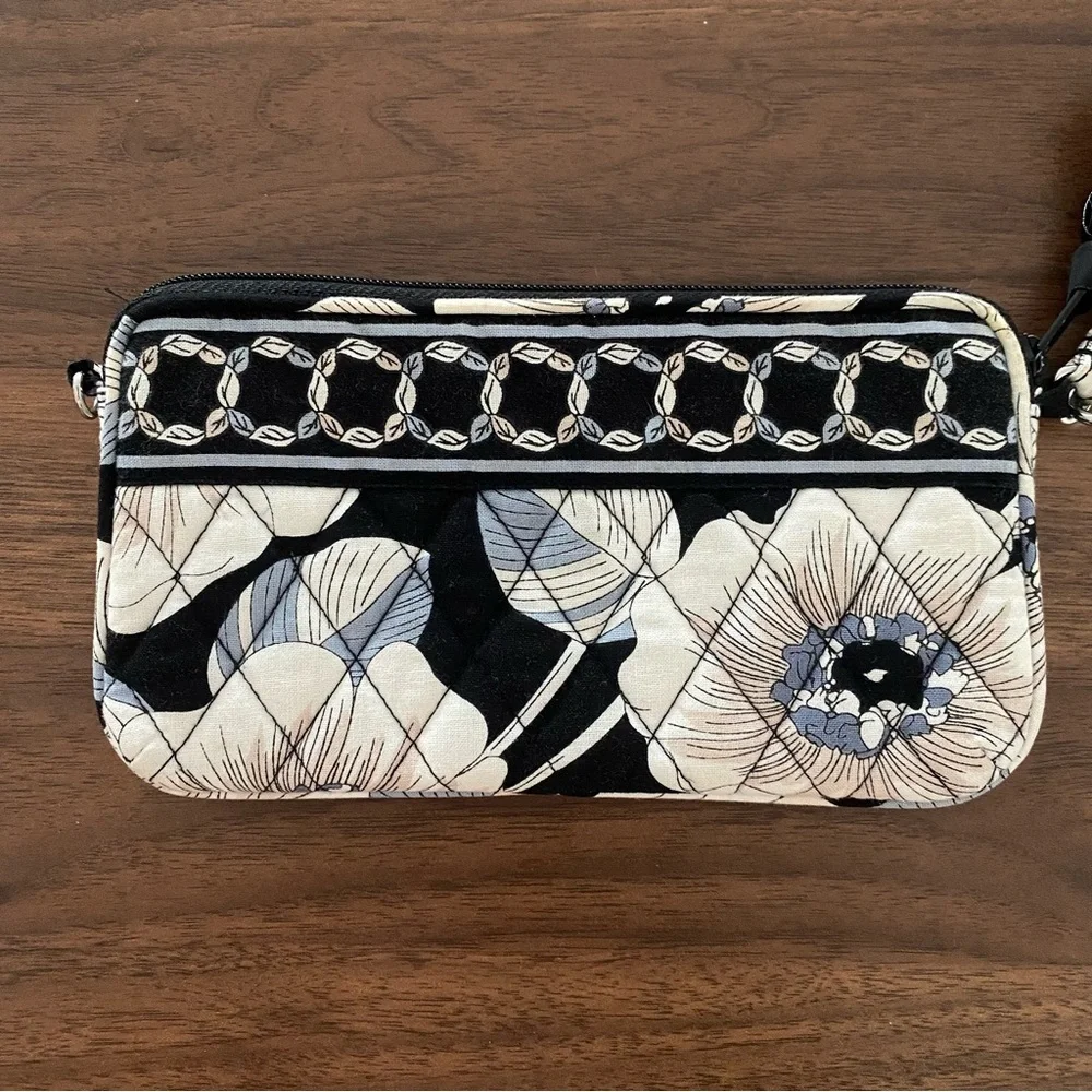 Vera Bradley Camellia Pattern Wristlet